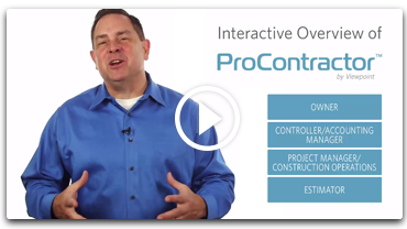 Interactive ProContractor Demo by Viewpoint